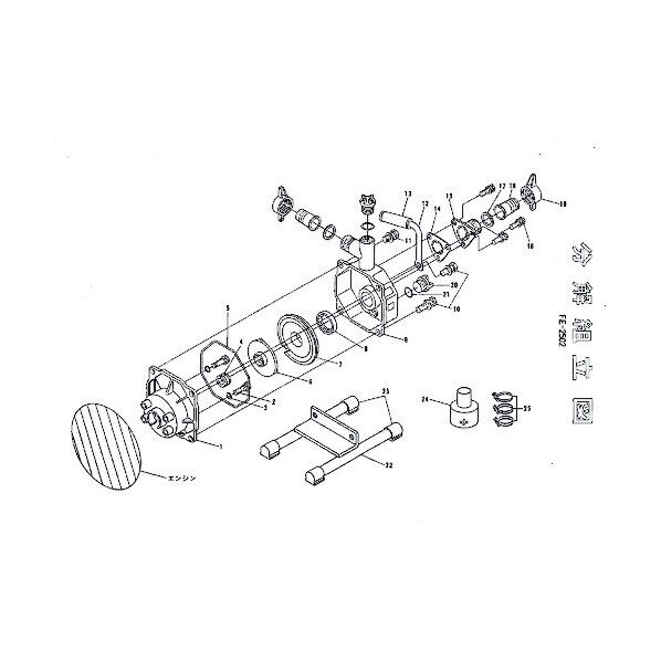 ワイヤホースバンド 801-18100411-9 1点
