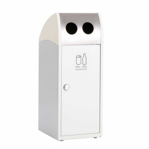 Trim(トリム) SL ステン かん・びん用 オフホワイト W360×D435×H930mm 47L DS-168-928-7 1個