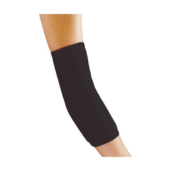 福徳 快適ストレッチサポーターひじ1枚黒 フリー
