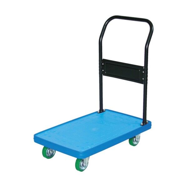 MKP 樹脂製運搬車 (ウレタンキャスター) 固定ハンドル