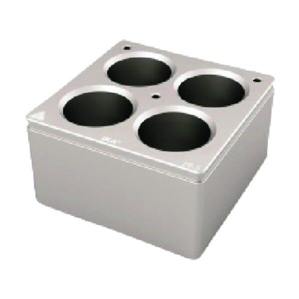 ブロック 4×40mL 4穴 H135.106 969-63-08-98 1点