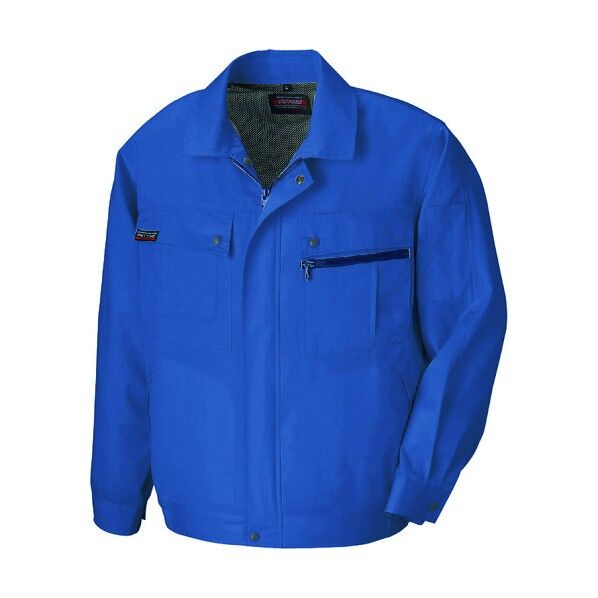 長袖サマーブルゾン(無地)(男女兼用)AZ5590-006ロイヤルブルー5L 006ロイヤルブルー 5L 5590 1