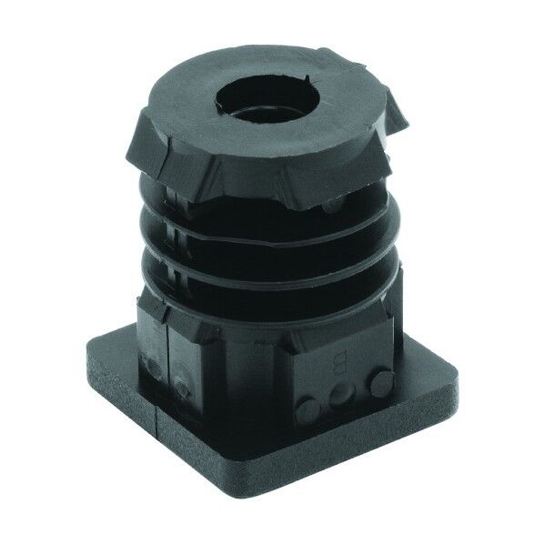 角パイプ用エンドキャップ