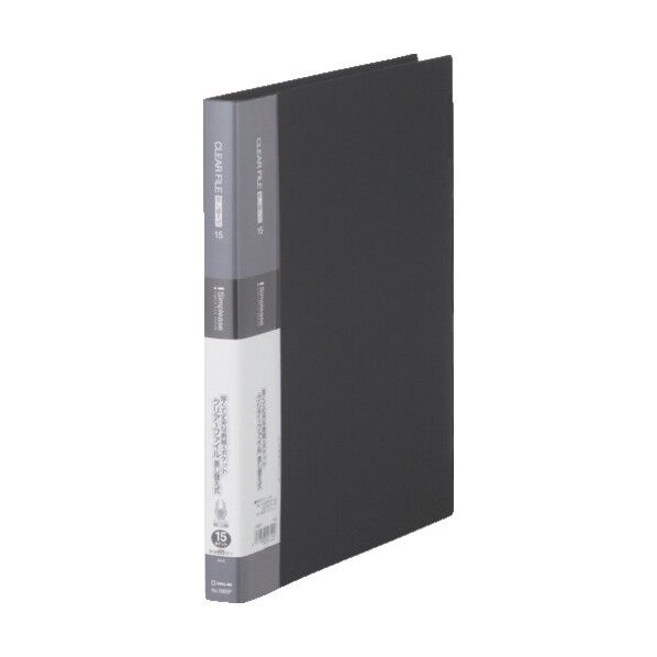 キングジム シンプリ-ズクリア-F差替式15P黒 138SPBLACK 1個