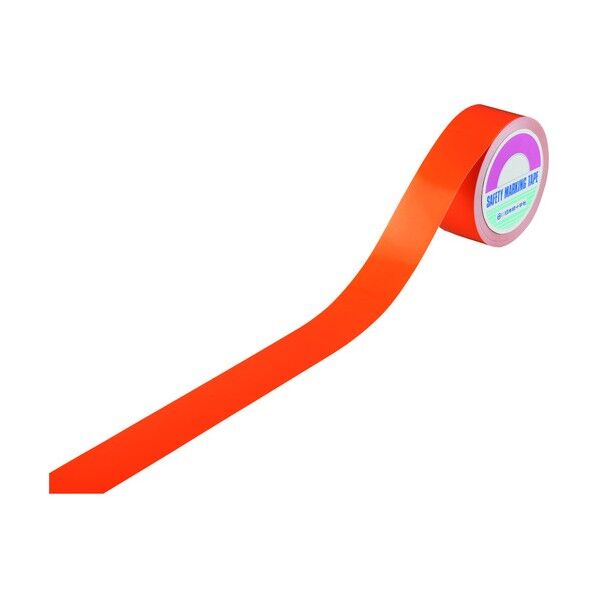 ビバスーパーラインテープ BSLT502‐YR オレンジ 50mm×20m 105205 1個