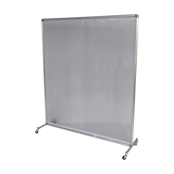 アルミ製衝立 マジック衝立 (透明防炎タイプ)
