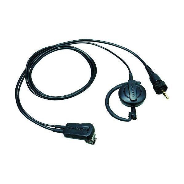 ケンウッドイヤホン付きクリップマイクロホン(ライトユース)