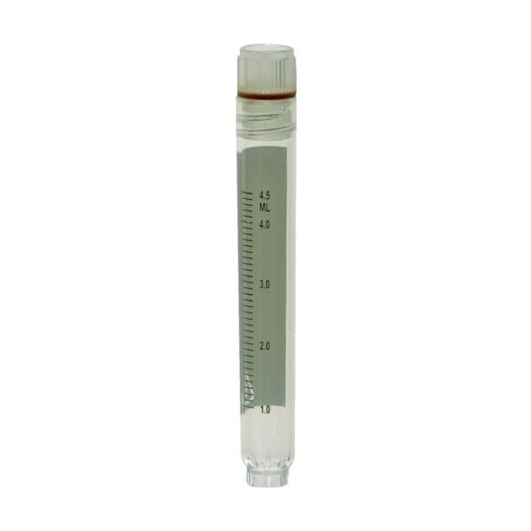 トラスコ(TRUSCO) クライオチューブ(凍結保存用チューブ) 2ml 内ねじ 自立型 CT2F-50IS 50本