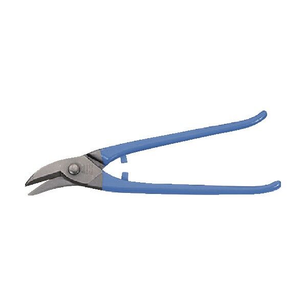 ステンレス鋼 板金ハサミ 立エグリ刃 250mm(右曲がり) 1272250 1点