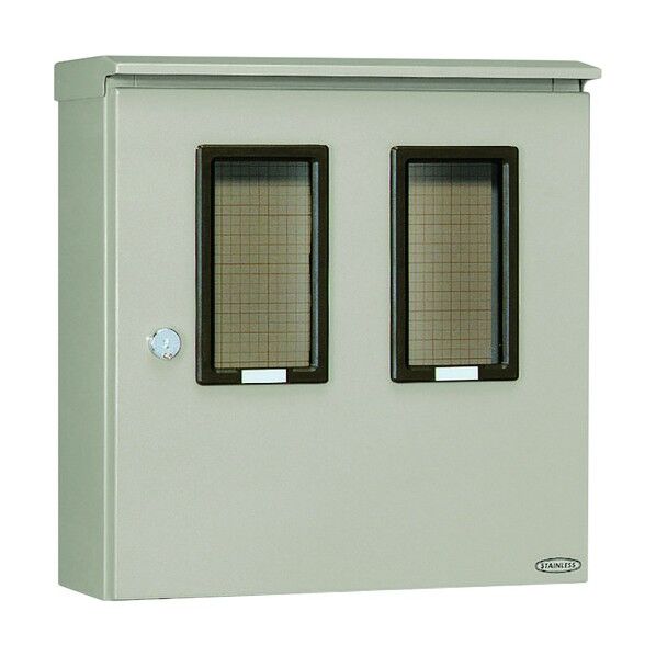 ステンレス引込計器盤キャビネット SOM-22B 1個