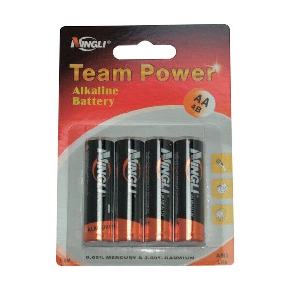 ワールドツール 単3形 アルカリ乾電池 2005000002724 4個