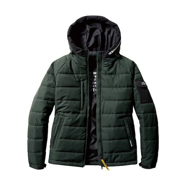 防寒フーディジャケット アーミカーキ 5030-61-3XL 1点