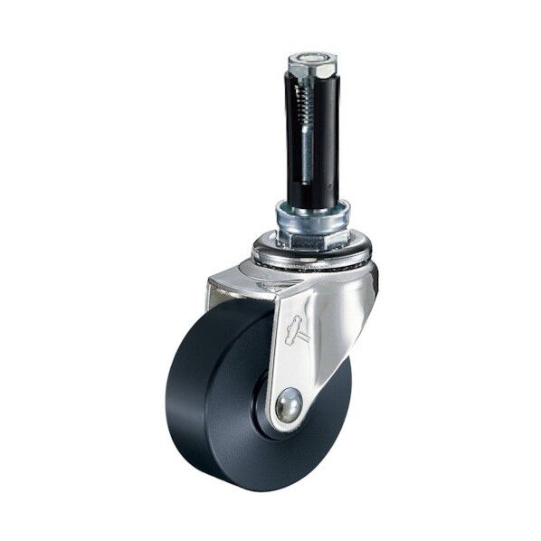 EUシリーズ自在MCナイロン車40mm 4201EU-MC40-BAR01 1点