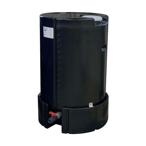 HT-100丸型密閉 ブラック HT-100-BK 1点