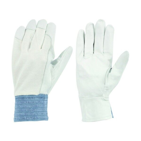 牛表革手袋 甲メリヤス