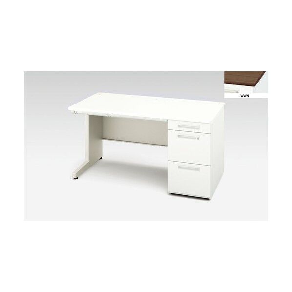 片袖デスク XEHH147G-WWN 1点