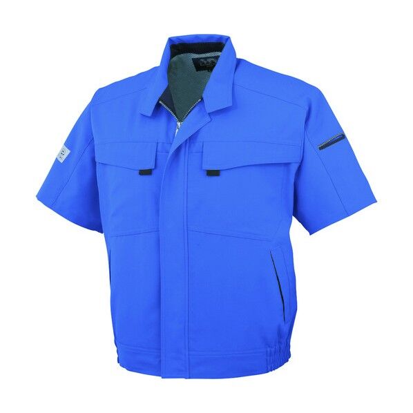 半袖ブルゾンA-3360 6 ブルー 5L A-3360-6-5L 1点