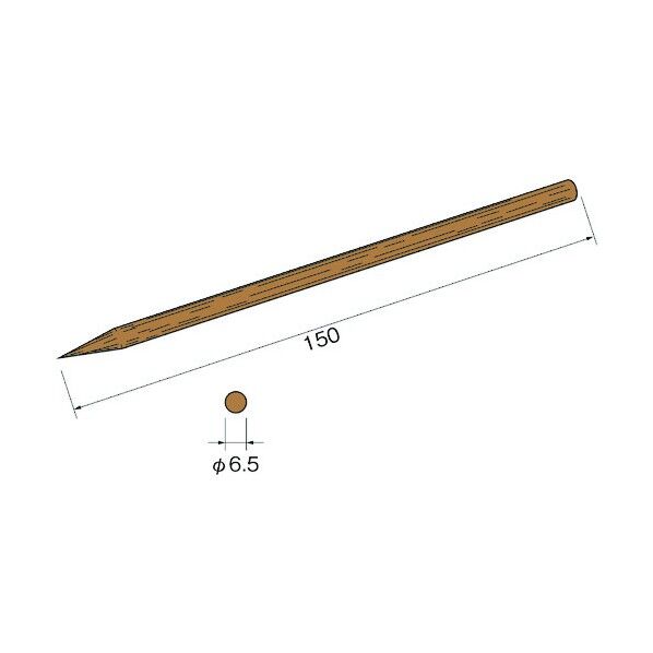 ウッドラッピングスティックX3331 X3331 3本