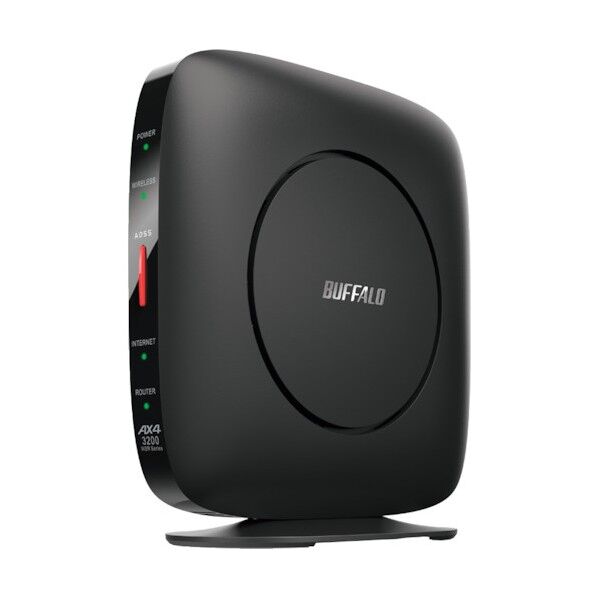 バッファロー 無線LAN親機 11ax/ac/n/a/g/b 2401+800Mbps ブラック WSR-3200AX4S-BK 1点
