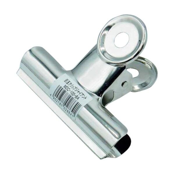 ミツヤ 目玉クリップ ジャイアント バラ ジャイアント シルバー(ニッケルメッキ) MDC-100-BA 1個...