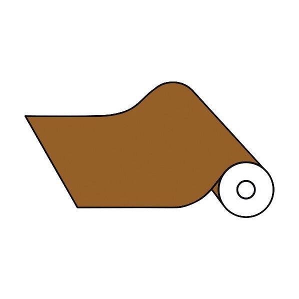 カッティングシート 屋内用 450mm×12m 茶 カッティングシート-215BR 1個