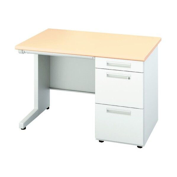 片袖デスク XEDH117J-WS 1点