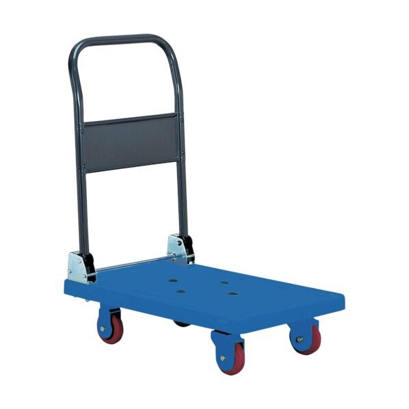 樹脂製コンパクト台車(無音キャスタータイプ)