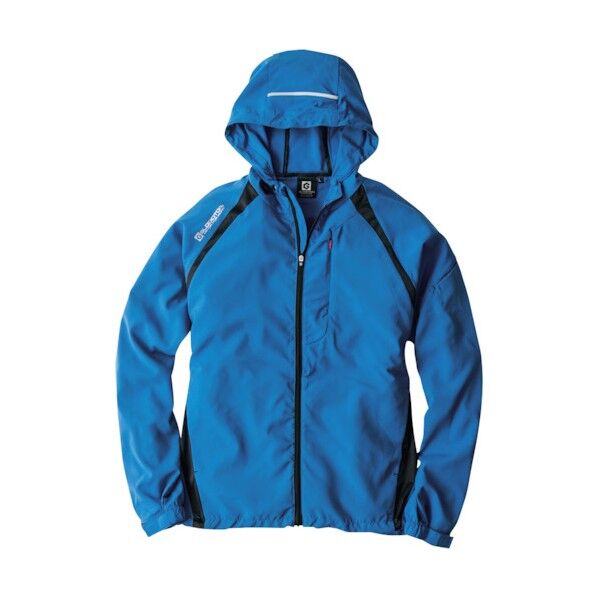 ストレッチシェルパーカー ブルー L G-3016-6-L 1点