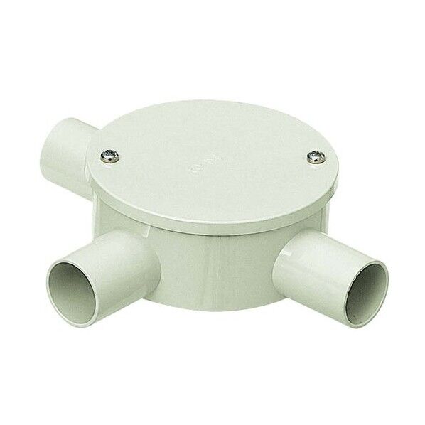 露出用丸形ボックス(カブセ蓋) PVM22-3KM PVM22-3KM 1点