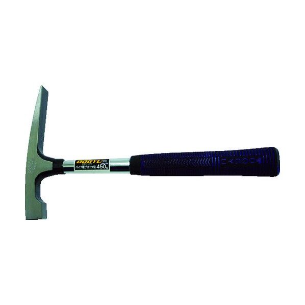 パイプ柄ブロック鎚