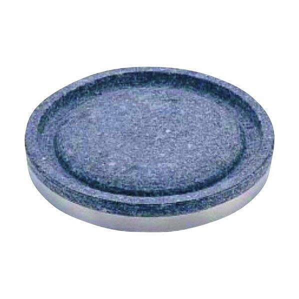 長水石焼丸型プレート 補強リング付 YS-0620A 20cm QIS2220 1個