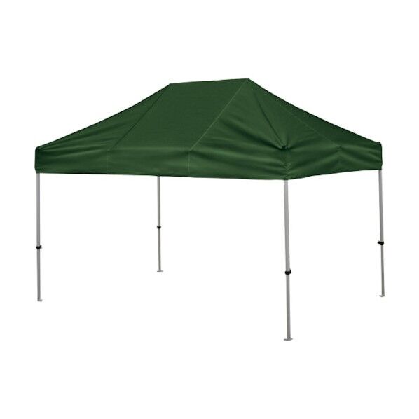 かんたんてんと 2.4m×3.6mオールアルミフレーム 深緑 KA/4WA-DG 1点