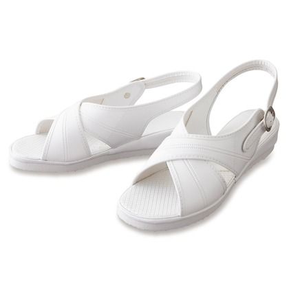 ナースサンダル 001ホワイト M 861397 1