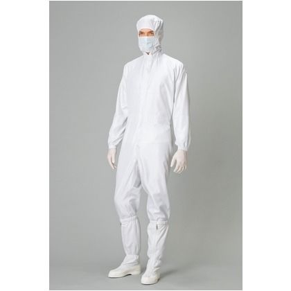 カバーオール（フード一体型）（男女兼用） 001ホワイト S 861403 1