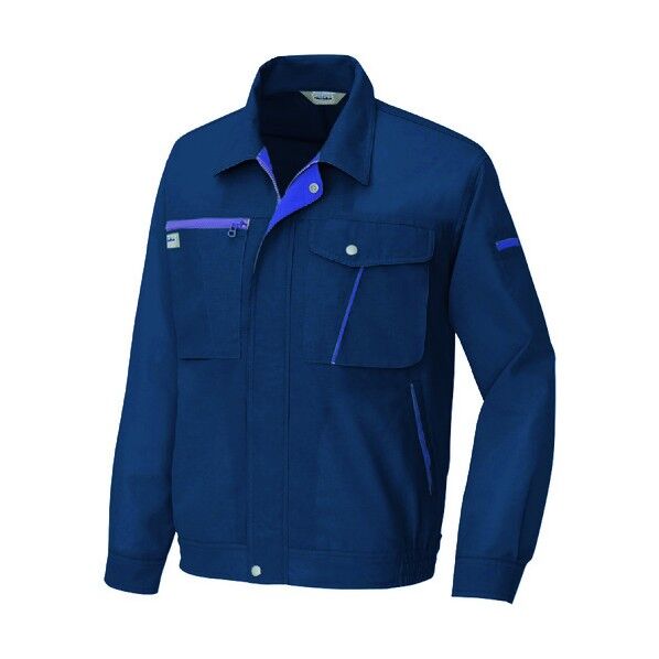 イエッち！おすすめ！！ 長袖サマーブルゾン（男女兼用） 008ネイビー 4L 230 1