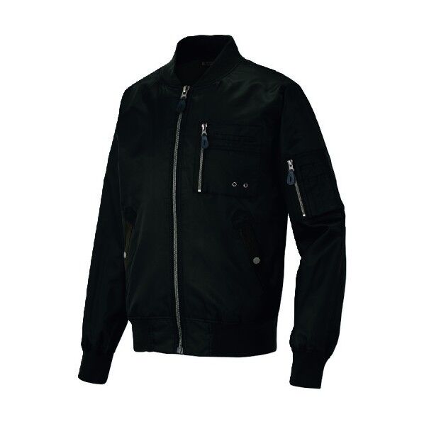 裏メッシュジャケット 男女兼用 ブラック LL 10758-010-LL 1点