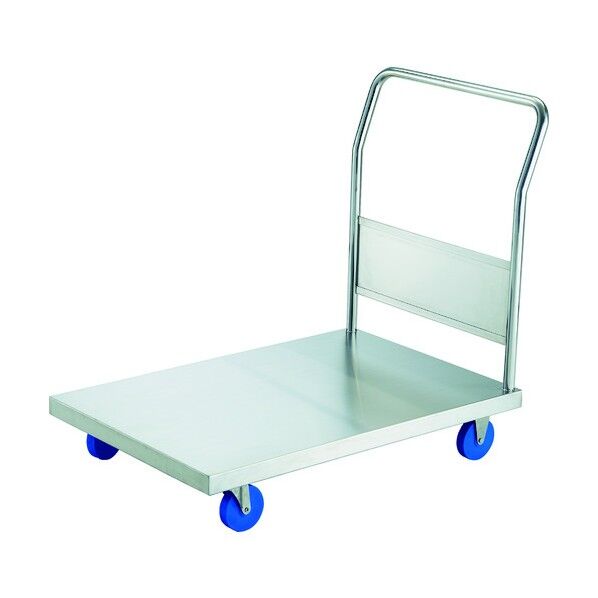 オールステンレス台車(固定ハンドル・MCナイロン車輪)