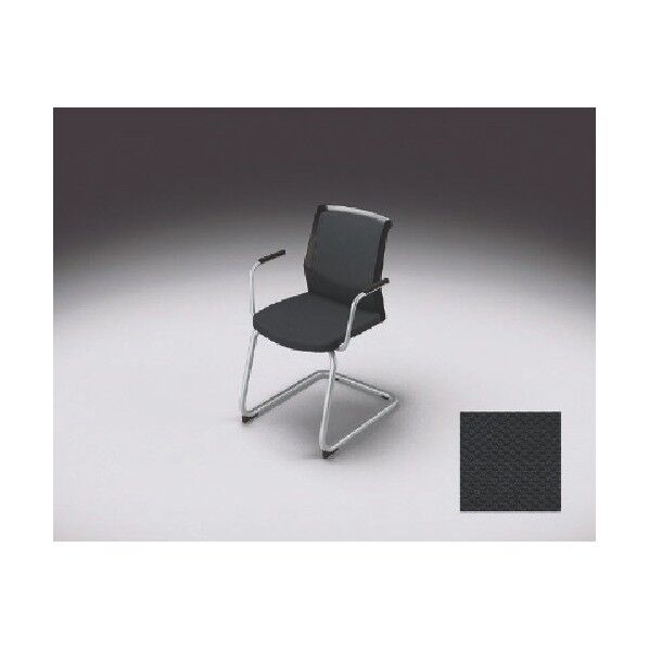 会議用チェアー E298F-BK 1点