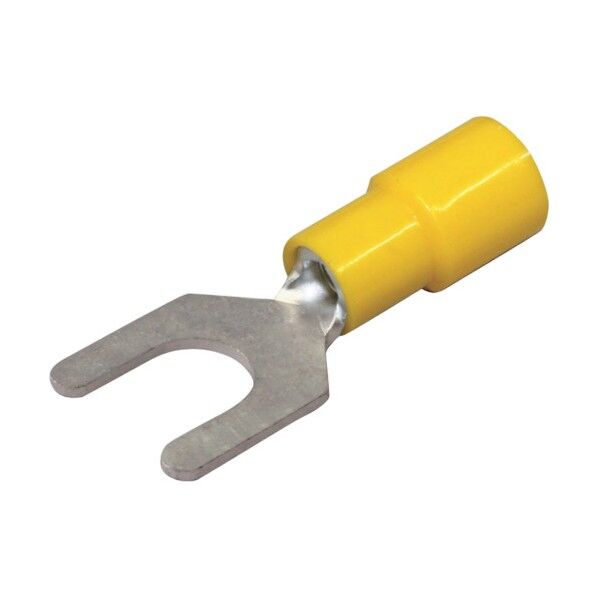 環境配慮形絶縁被覆付圧着端子 Y形(50P) TMEX 3.5Y-6-YEL 1点