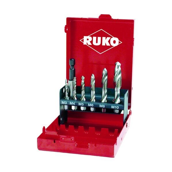 RUKO RUKO 六角軸タッピングドリル セット 122 x 85 x 32 mm 270020 1本...