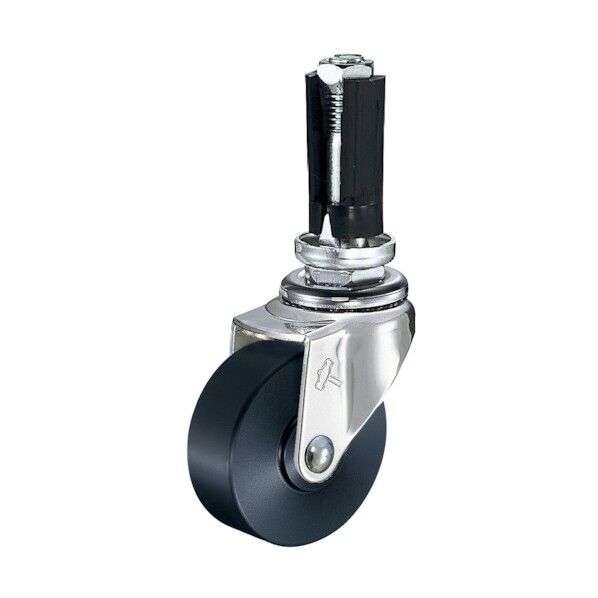 EUシリーズ自在MCナイロン車50mm 4202EU-MC50-BAR01 1点