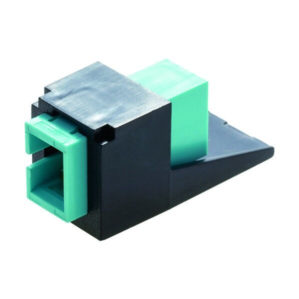 光ファイバーSCアダプタモジュール シンプレックス OM4 CMSAQSCZBL