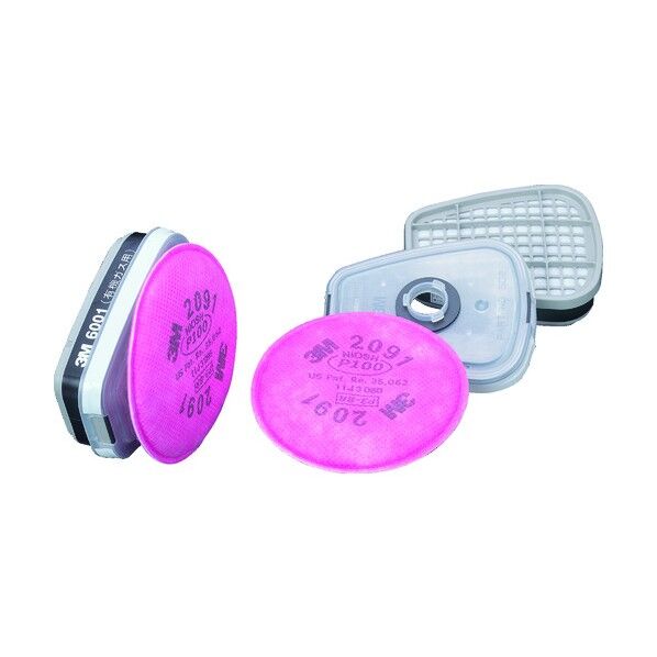 防毒マスク直結式小型吸収缶