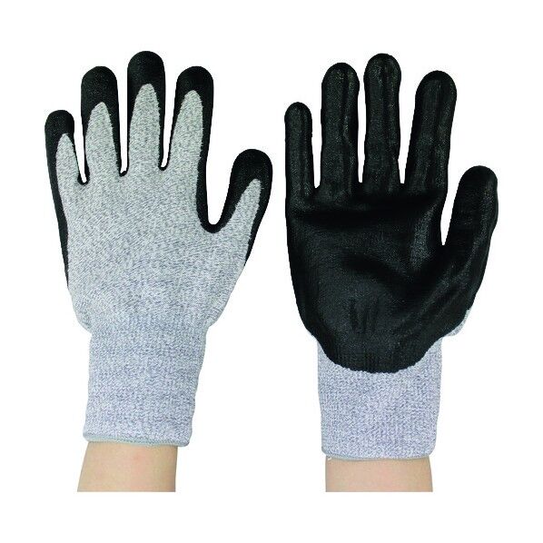 高耐切創性手袋ニトリル背抜き L #497-L 1点