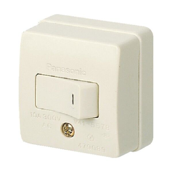 Panasonic 角型タンブラスイッチB 120 x 60 x 35 mm WS3001WP 1点...