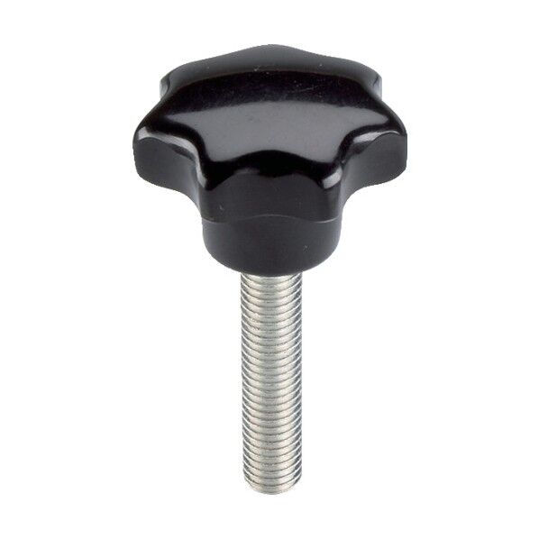 スターグリップ オネジ付 形状L スチール、亜鉛メッキ 24740.0051 1点