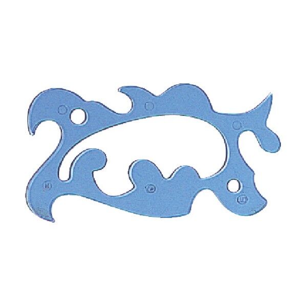 雲型定規万能中 70947 1点