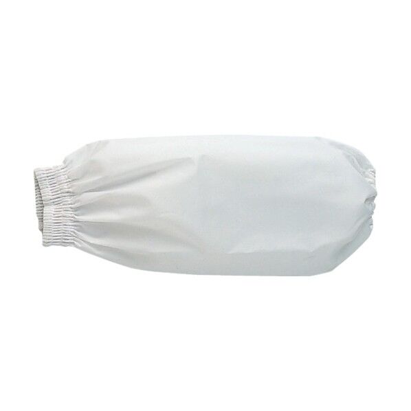 ナイロン腕カバー タック仕上 1双組 ホワイト フリーサイズ #221T 12双