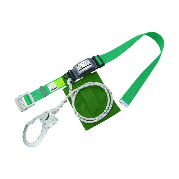 カルラック ロープ式 (墜落制止用器具) ライトグリーン KLN50-LG 1点