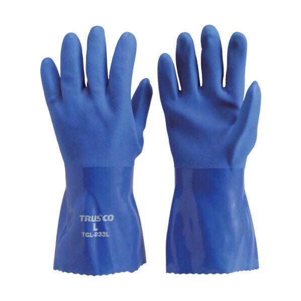 耐油ビニール手袋 ロングタイプ